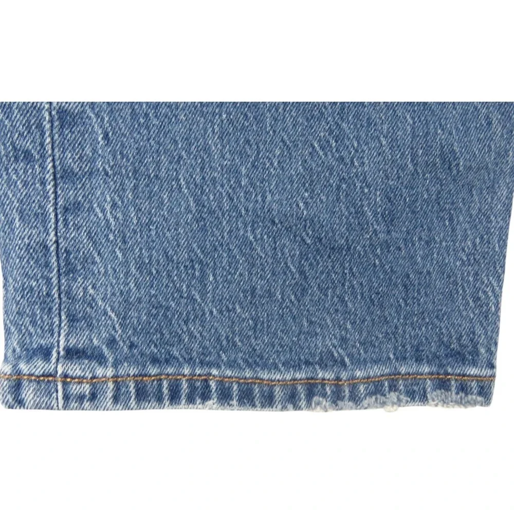 Levis 501 Original Fit Jeans Men 32x30 Button Fly Blue Denim Classic Straight
